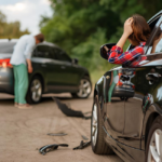 Perícia Acidente de Trânsito carro batendo no outro serviço perícia acidente trânsito