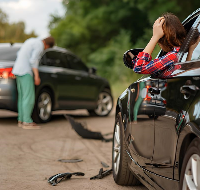 carro batendo no outro serviço perícia acidente trânsito